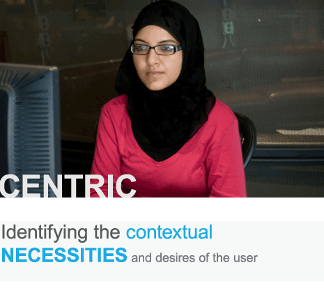 Identifying the contextual desires and necessities of the user